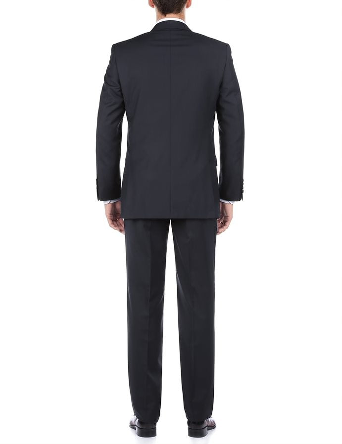 2023 Dark Navy Wool Slim Fit – The Created Gentleman